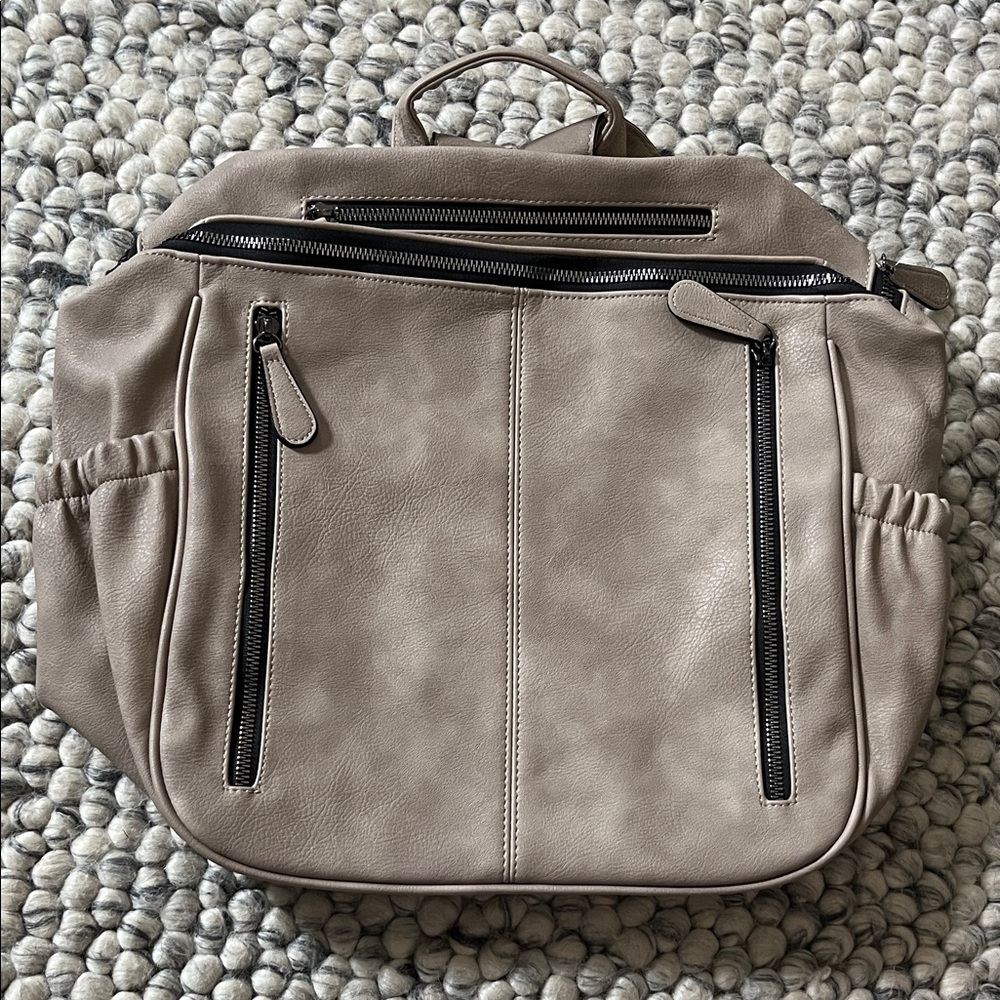 Elegant Tan Women's Backpack